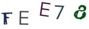 Image CAPTCHA