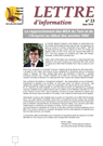 Lettre d'information n° 23 format pdf